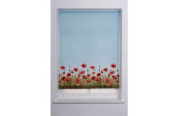 HOME Poppy Meadow Roller Blind - 6ft - Multicoloured